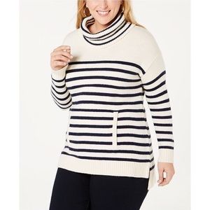 NWOT Charter Club Plus Size Cowl Neck Sweater